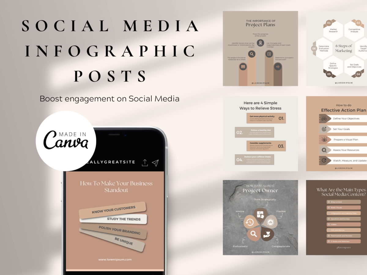 Canva Infographic Template